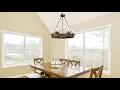 LNC HOME Wagon Wheel Chandelier Installation Introduction