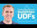 Snowpark Java Python UDFs DEMO Under The Hood