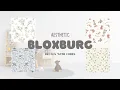 AESTHETIC NURSERY WALLPAPER DECALS FOR BLOXBURG ROBLOX thenyogiplays