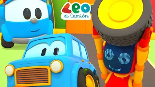 Leo el Camión y sus amigos Autos - La Astilla Coches Inteligentes y Lifty