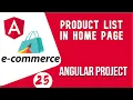 Angular project tutorial Auto Suggestion Search Angular E-commerce Project
