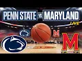 Penn State vs Maryland Live Score NCAA Mem s College Basketball 2025