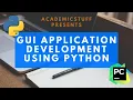 Tkinter Tutorial Python GUI Application Development Using Python Tutorial Introduction