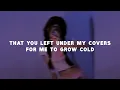 Download Lagu I don't wanna miss somebody who's not missing me - Your shirt [Remix, Lyrics]