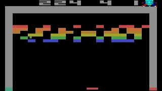 Atari 2600 Game Breakout Aka Breakaway IV 1978 Atari
