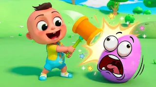 सरप्राइज अंडे और रंग 🥚 मजेदार बाल गीत & More Songs | Baby Berry 🎵