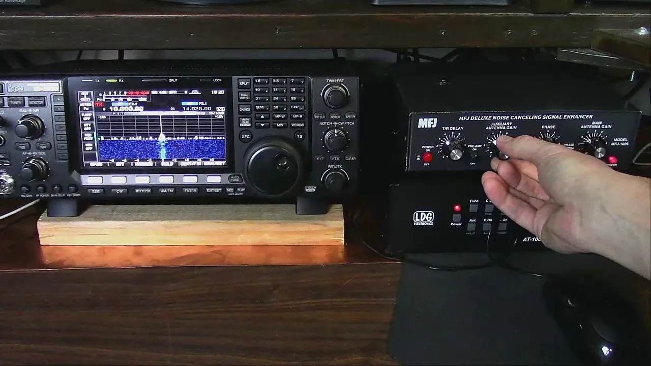 MFJ-1026 Noise Canceler Tutorial