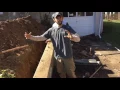 Download Lagu Pulling a retaining wall straight with wall anchors.