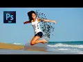 How to create Pixel Explosion Effect in Photoshop