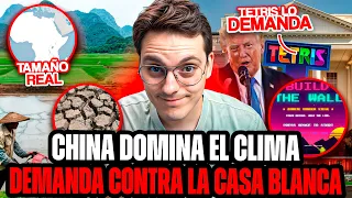 Con esto CHINA controla el Clima-Tetris demanda la casa blanca-Nuevo mapa con Tamaño Real de paises