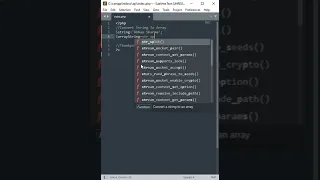 String Convert Into Array