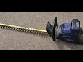 Kobalt KHT 240 Cordless Hedge Trimmer - Selling on BigIron Auctions