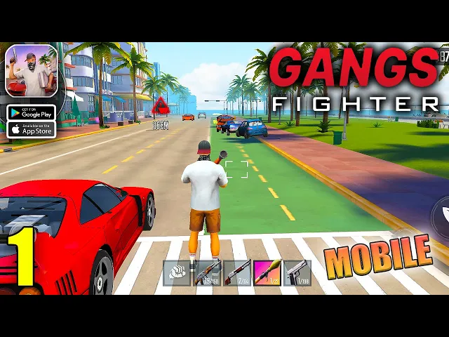 Gangs Fighter Gameplay Walkthrough Part 1 (iOS, Android)