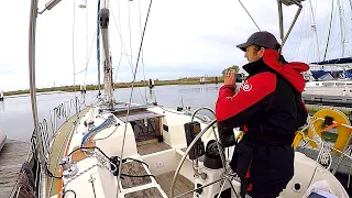Sailing Single Handed, UK to Belgium, Part 8: Dunkirk to Nieuwpoort | ⛵Sailing Britaly ⛵