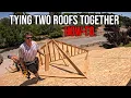 How To Connect Two Intersecting Roofs Easy Fast
