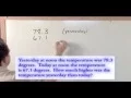 Lesson 6 - Subtracting Decimals Word Problems
