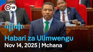 DW Kiswahili Habari Za Ulimwengu Podcast Leo Mchana Novemba 14 2025 Swahili Habari 