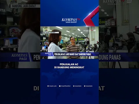 Cuaca Bandung Panas, Penjualan Ac Laris Manis #shorts