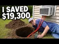 Turning a 150 AC Into a Super-Efficient Geothermal Unit