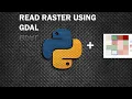 HOW TO READ RASTER IMAGE USING PYTHON LIBRARY GDAL GEOMATICS ENGINEERING