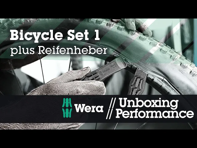 Juego de herramientas para bicicleta Bicycle Set 1, 14 piezas, Wera - W004170