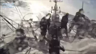 WoWTV’s Volvo Ocean Race Report Dec 19 17 Annie’s Accident, Gybing the Ice Gate,  more