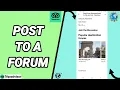 How To Post To A Forum On Tripadvisor Plan And Book Trips App