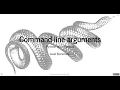 Python for Linguists Lesson 11 - Command-line arguments