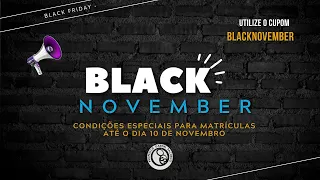 Lançamento Oficial da maior Black November do mundo da TI para Concursos.