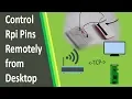 Control Raspberry Pi Pins remotely from Desktop Python TCP Socket Programming
