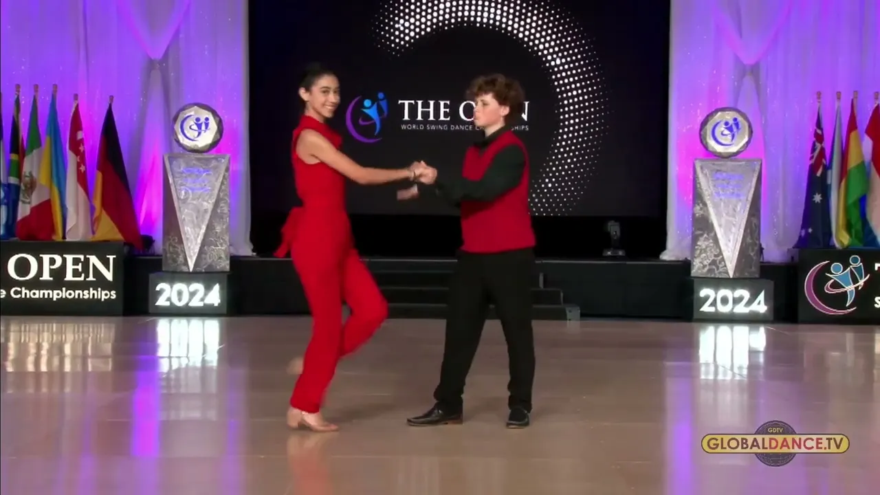 Jackson McLaughlin and Genesis Zarate - Young Adult Finalist - The Open 2024