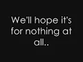 We the kings, secret valentine lyrics