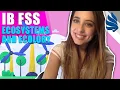 IB ESS Revision Ecosystems and Ecology
