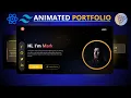 Build a Responsive Portfolio Website with Advanced Animations Using React Threejs Tailwind Vite