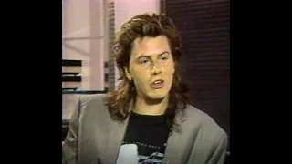 Duran Duran s John Taylor solo interview on ET 1986