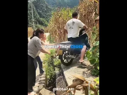 She Fixed Their Dangerous Path Home 🥹❤️