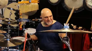 paiste cymbals tony liotta thursday night in new york 
