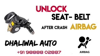 Download SEAT BELT UNLOCK AFTER CRASH #AIRBAG  #9888802887 MP3
