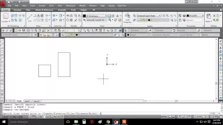 How to create a Rectangle in Autocad 2009 complete tutorial