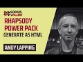 50 Power Pack for IBM Rhapsody - Generate as HTML