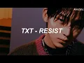 Download Lagu TXT (투모로우바이투게더) - 'Resist (Not Gonna Run Away)' Easy Lyrics