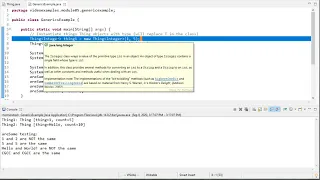 Java Generic Classes Generic Methods