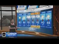 Comfortable weather in Maryland Monday before stormy hot conditions