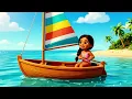 Row Row Row Your Boat | Island Life is Sweet | Nursery Rhymes for Kids