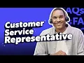 What does a customer service representative do