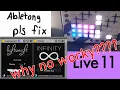 Live 11 somehow broke clearing long notes in MIDI Effect Rack