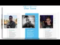 Responsive our team cards profile cards team section using Html CSS Card design