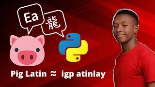 Python Challenge Pig Latin
