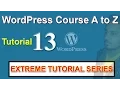 WP Sahifa Theme Setting WP Skills Development Tutorial - 13