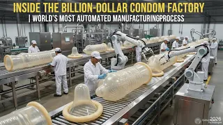 Inside the Billion-Dollar Condom Factory World s Most Automated Manufacturing Process